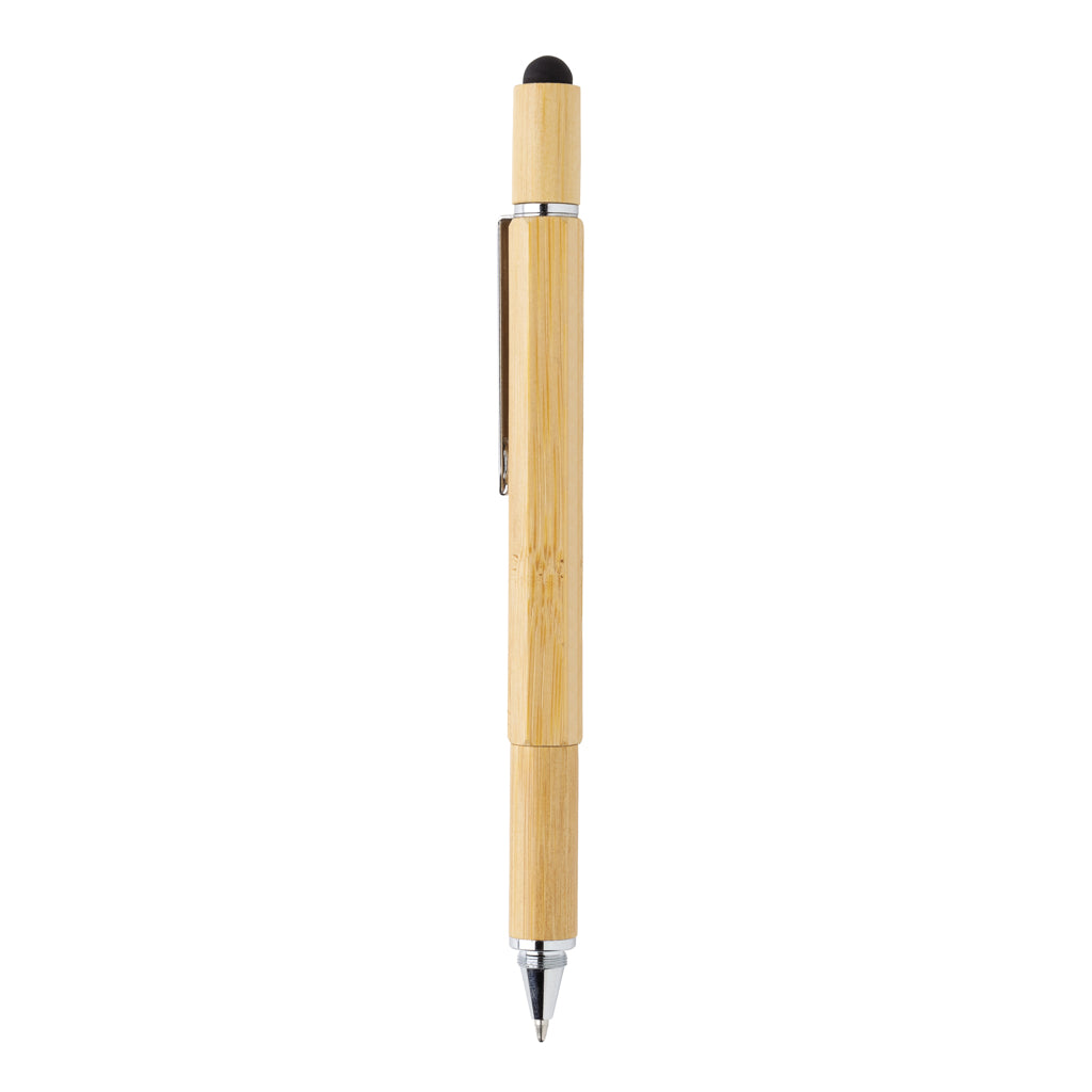 Bamboo 5-in-1 toolpen - Brown
