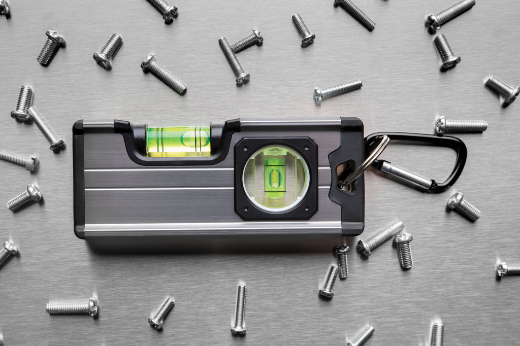 Magnetic level ruler medium - Grey