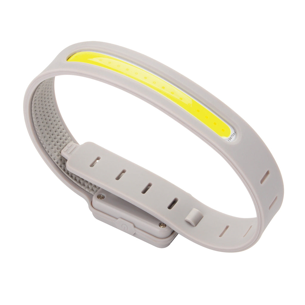 Lumi Sprint RCS rplastic LED re-chargeable running light - Grey