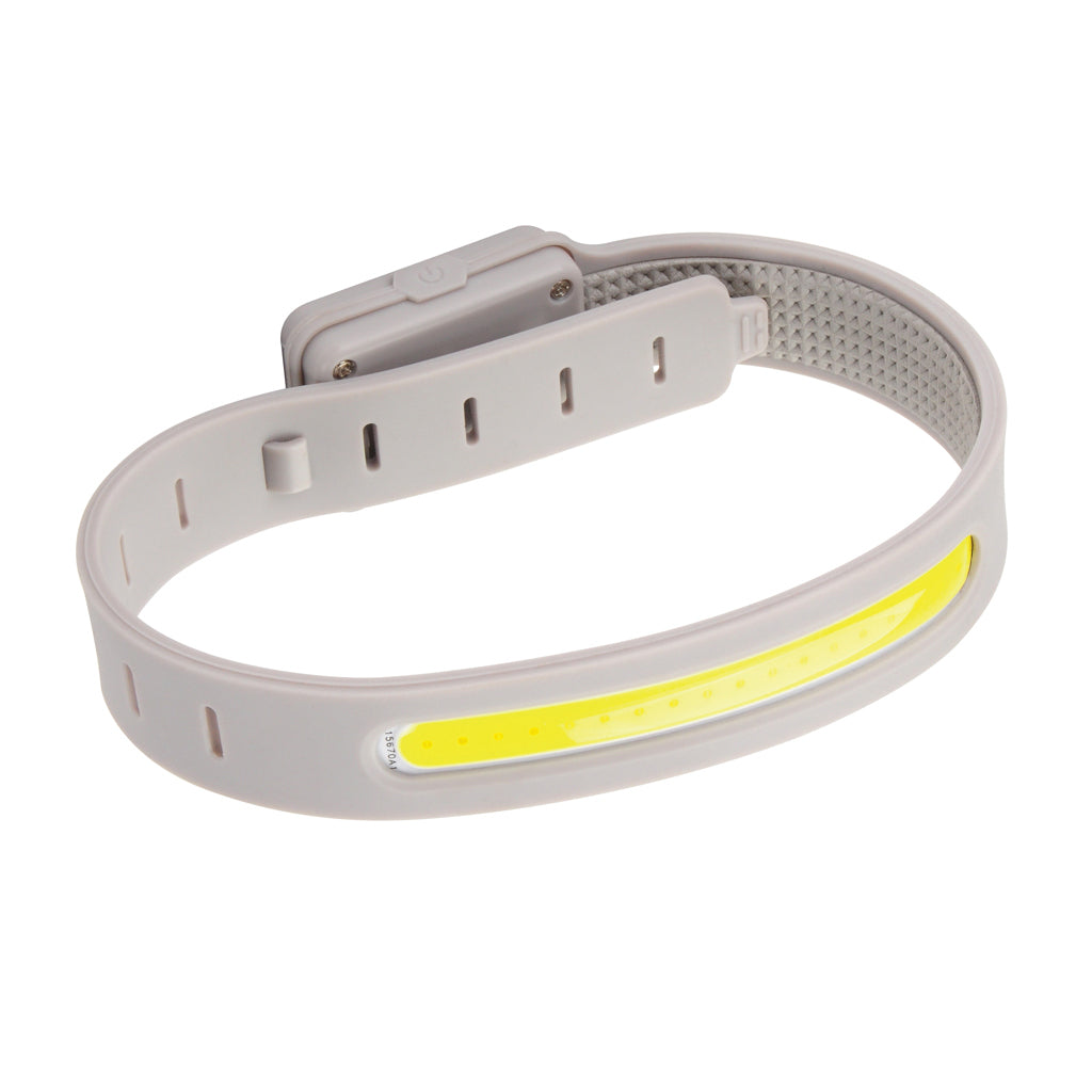 Lumi Sprint RCS rplastic LED re-chargeable running light - Grey
