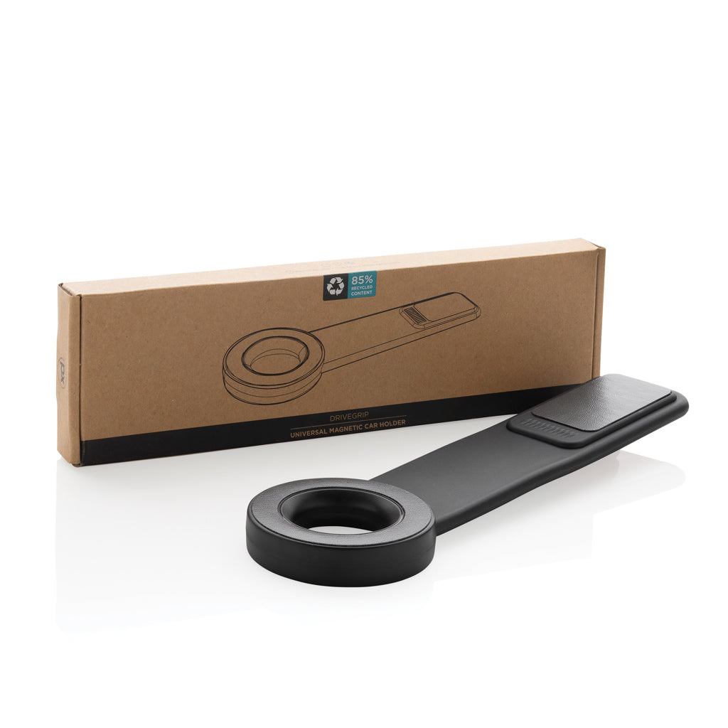 DriveGrip RCS recycled plastic universal magnetic car holder - Black