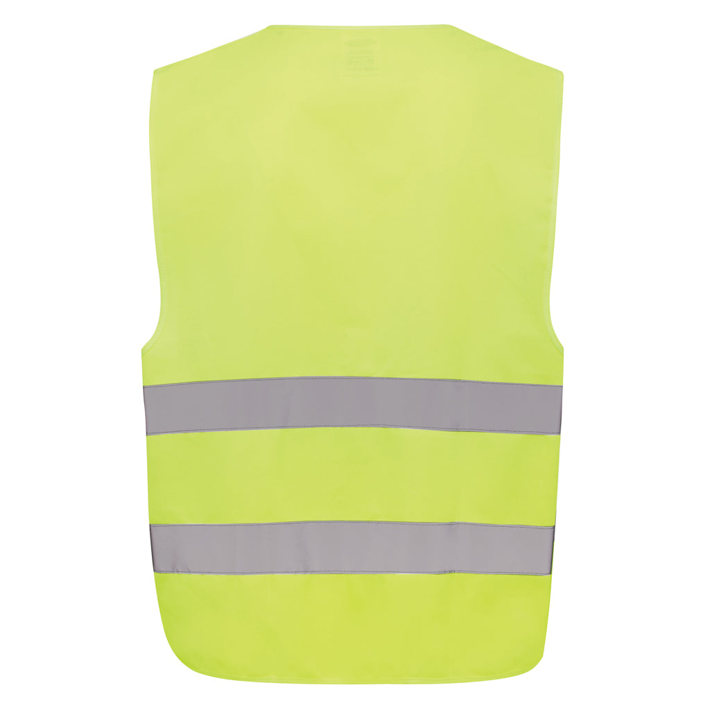 GRS recycled PET high-visibility safety vest