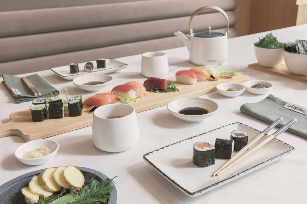 Ukiyo Aware™ 180gr rcotton table cloth 250x140cm - Off White