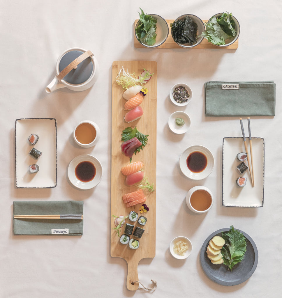 Ukiyo Aware™ 180gr rcotton table cloth 250x140cm - Off White