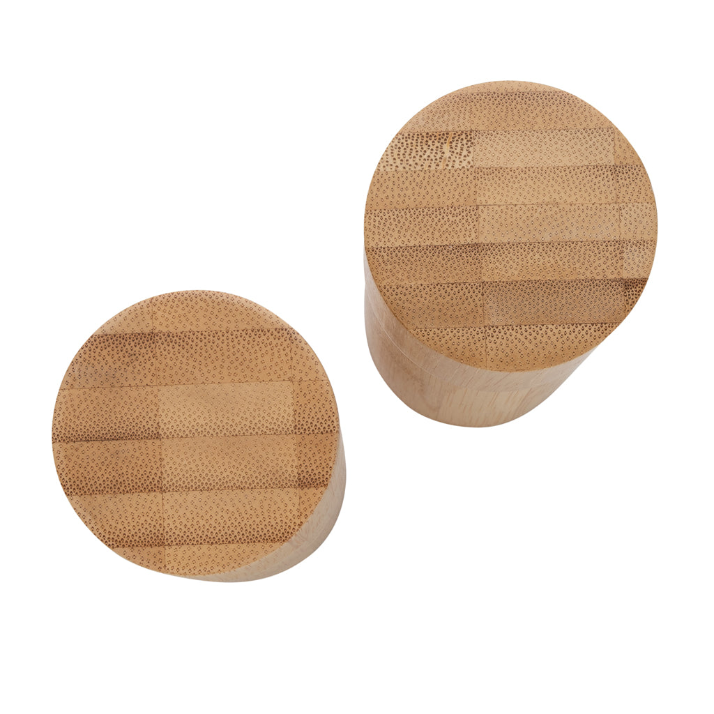 Ukiyo bamboo salt and pepper mill set - Brown
