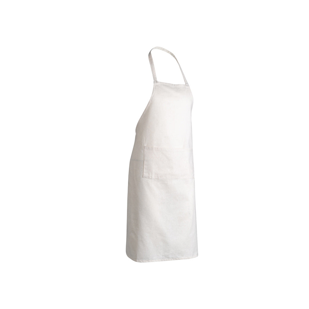 Impact AWARE™ Recycled cotton apron 180gr - Off White