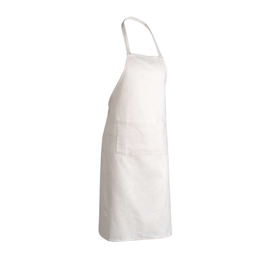 Impact AWARE™ Recycled cotton apron 180gr - Off White