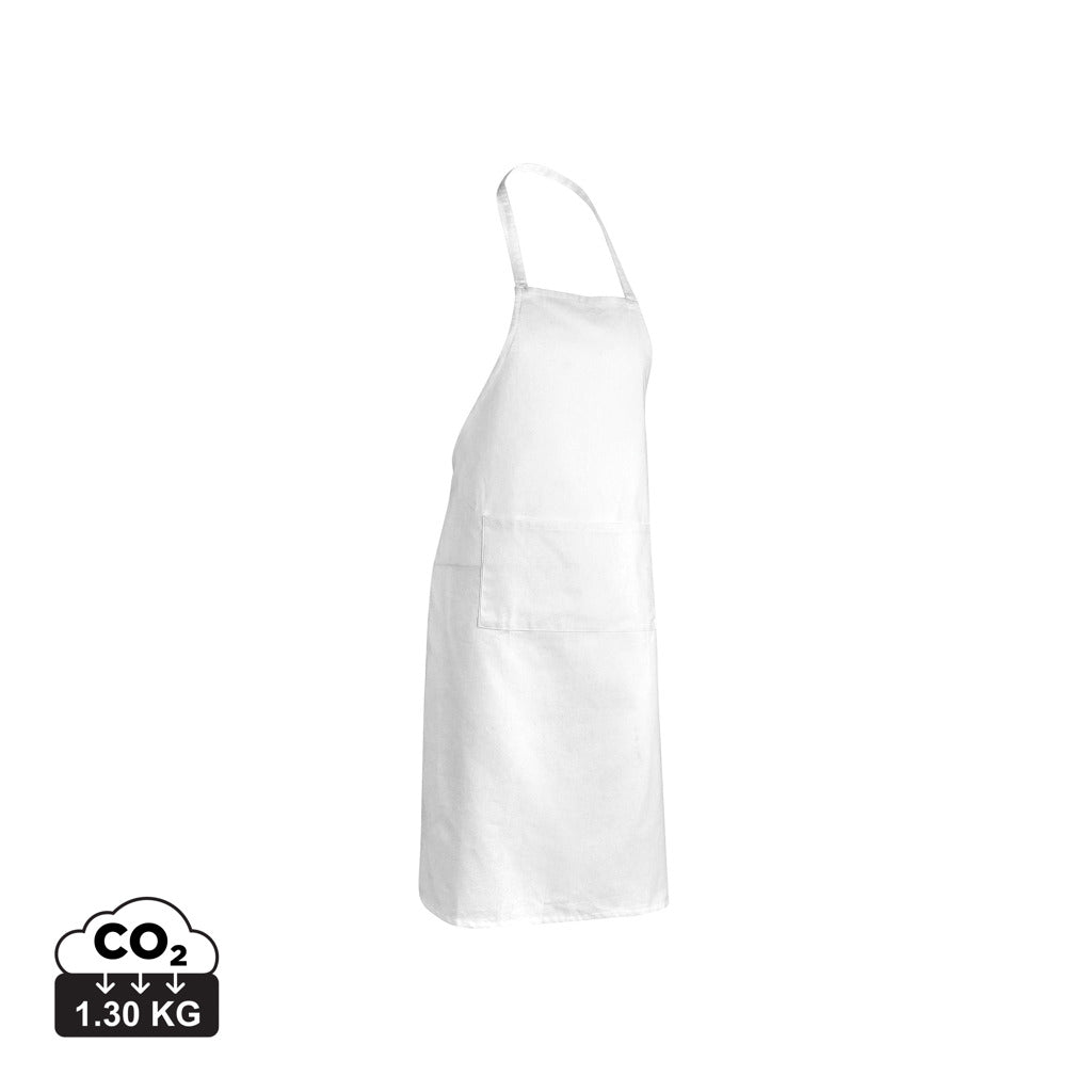 Impact AWARE™ Recycled cotton apron 180gr - White