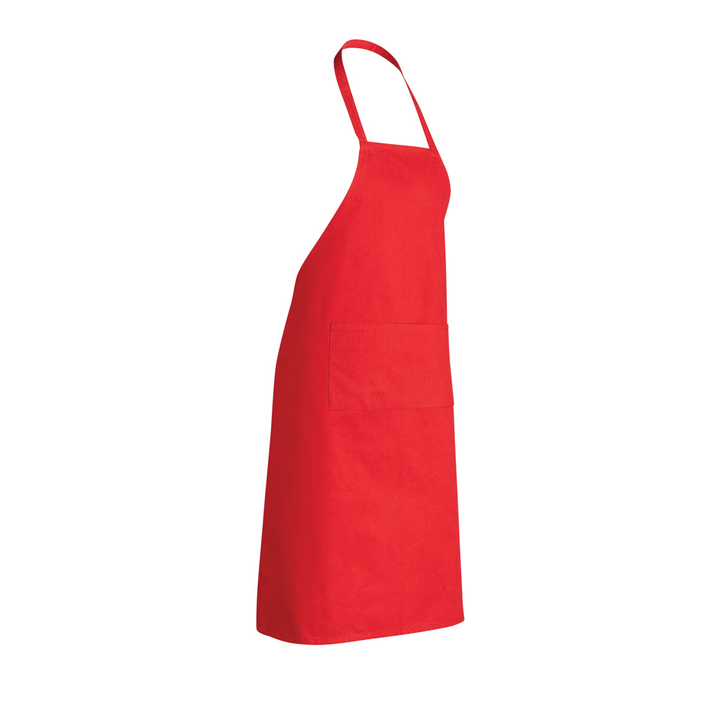 Impact AWARE™ Recycled cotton apron 180gr - Red
