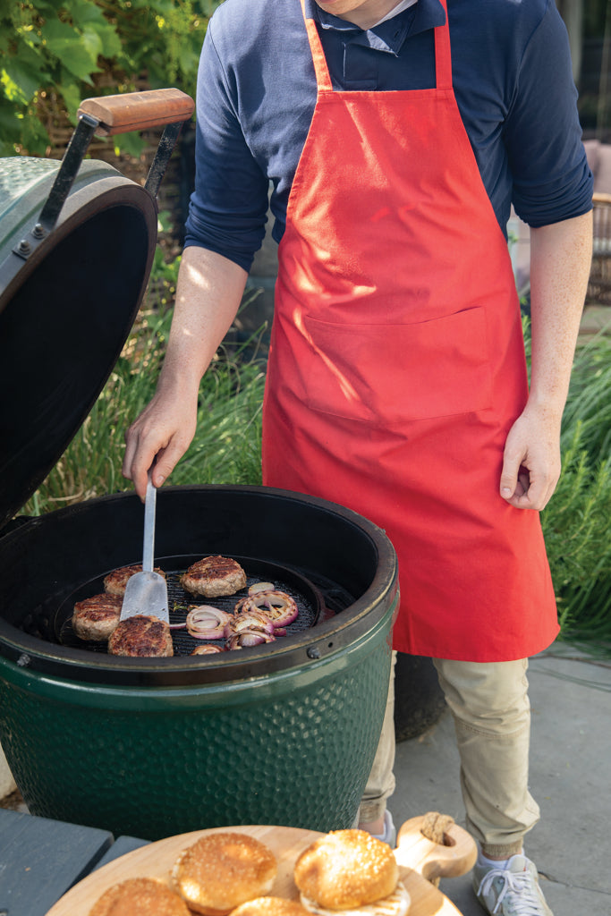 Impact AWARE™ Recycled cotton apron 180gr - Red