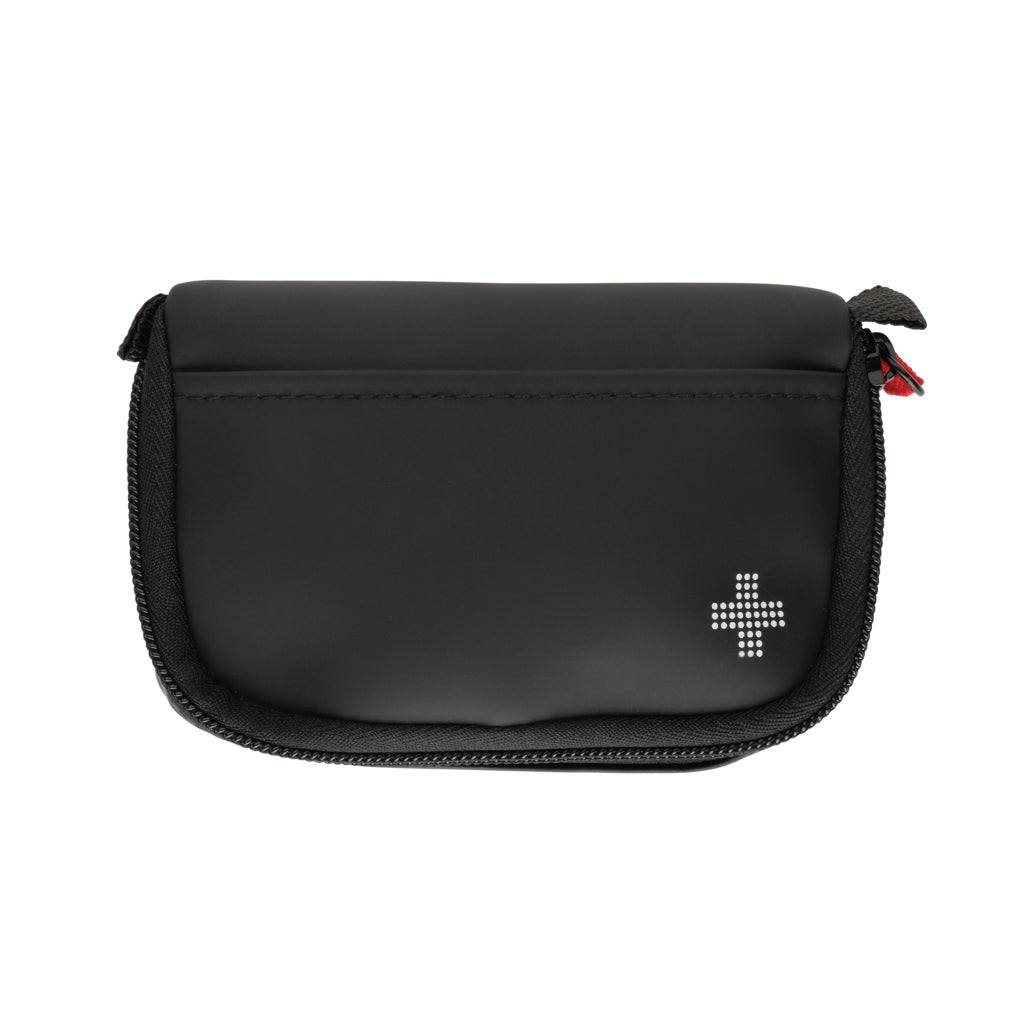RCS recycled nubuck PU pouch first aid set mailable - Black
