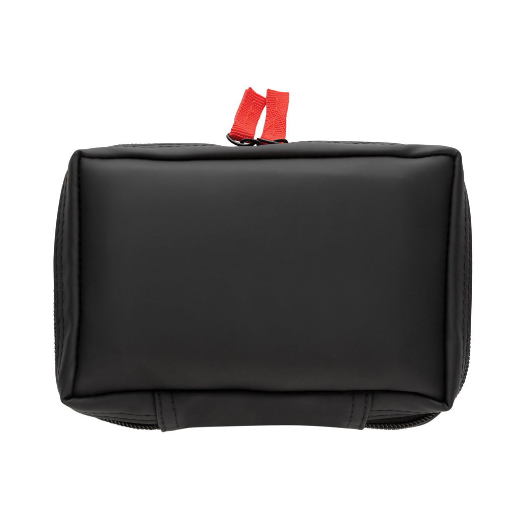 RCS recycled nubuck PU pouch  first aid set - Black