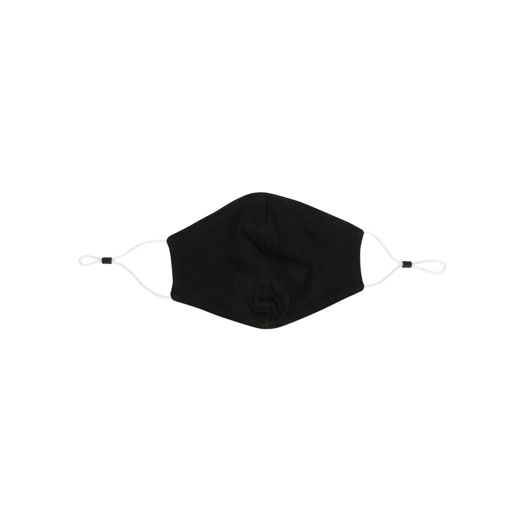 Reusable 2-ply cotton face mask - Black