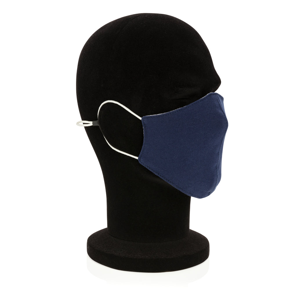 Reusable 2-ply cotton face mask - Navy