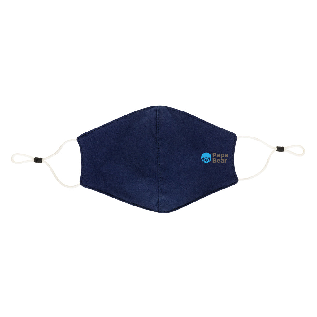 Reusable 2-ply cotton face mask - Navy
