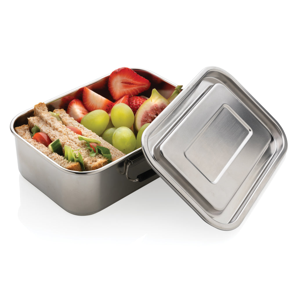 RCS Recycled stainless steel leakproof lunch box - Silver