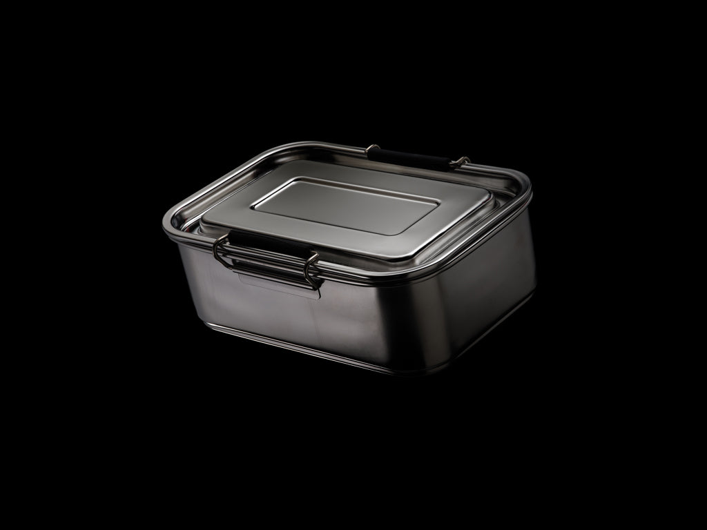 RCS Recycled stainless steel leakproof lunch box - Silver
