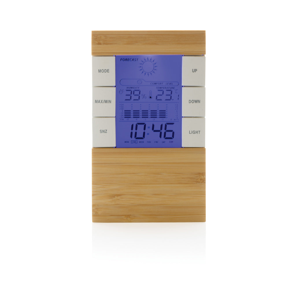 Utah RCS rplastic and bamboo weather station - Brown