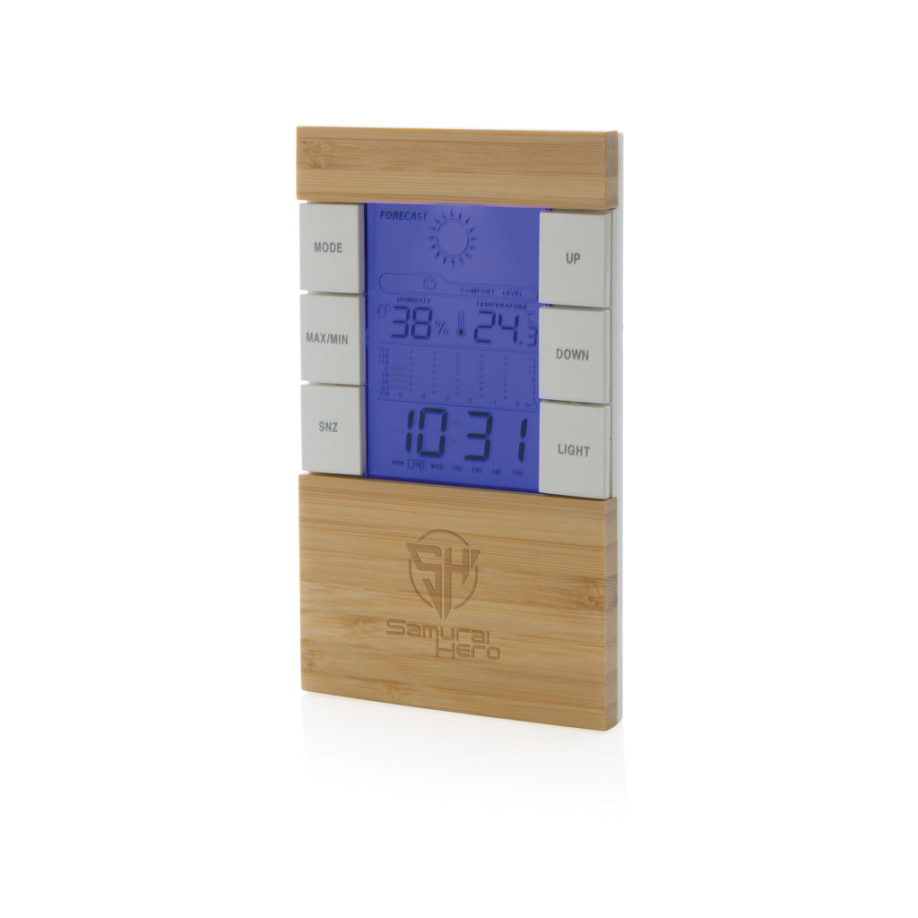 Utah RCS rplastic and bamboo weather station - Brown