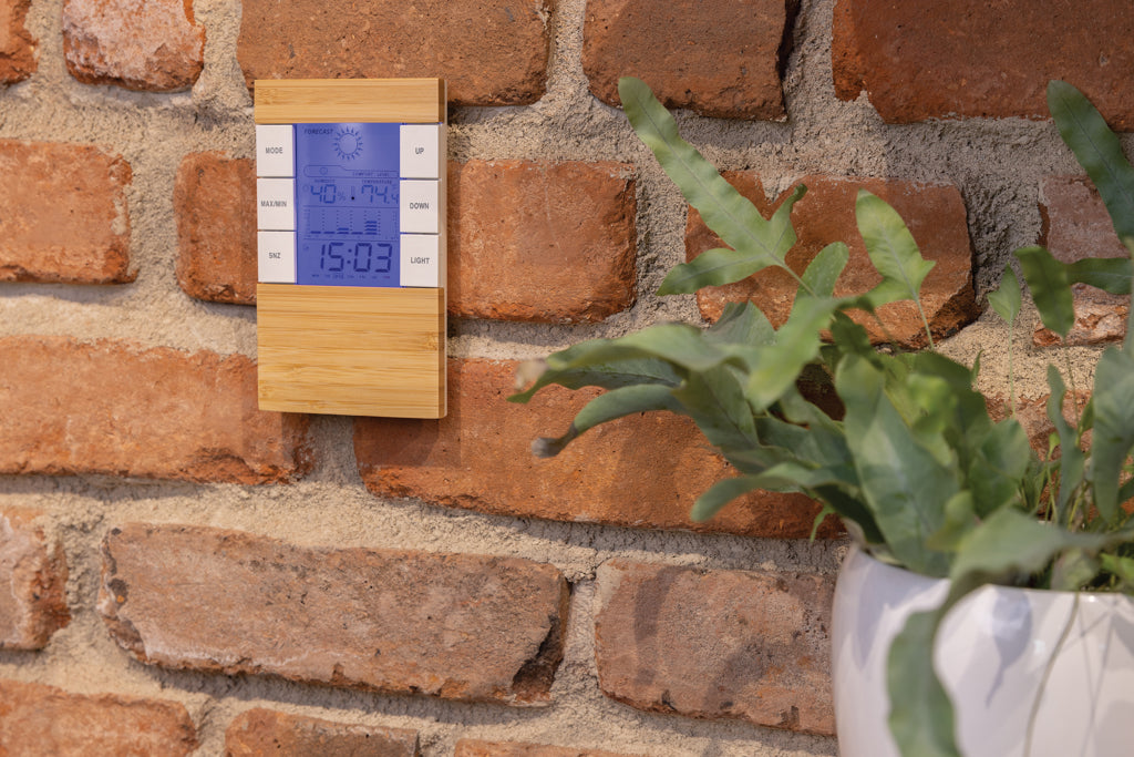Utah RCS rplastic and bamboo weather station - Brown