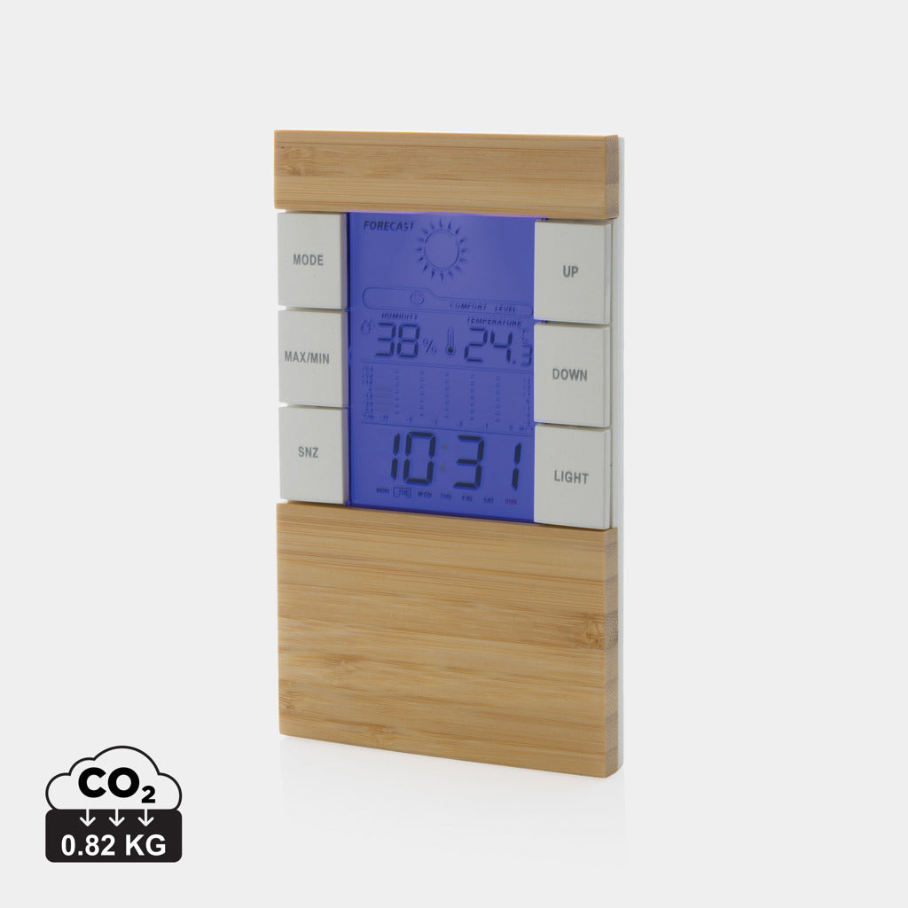 Utah RCS rplastic and bamboo weather station - Brown