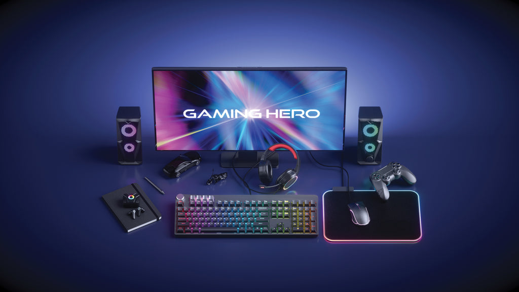 RGB gaming mousepad - Black