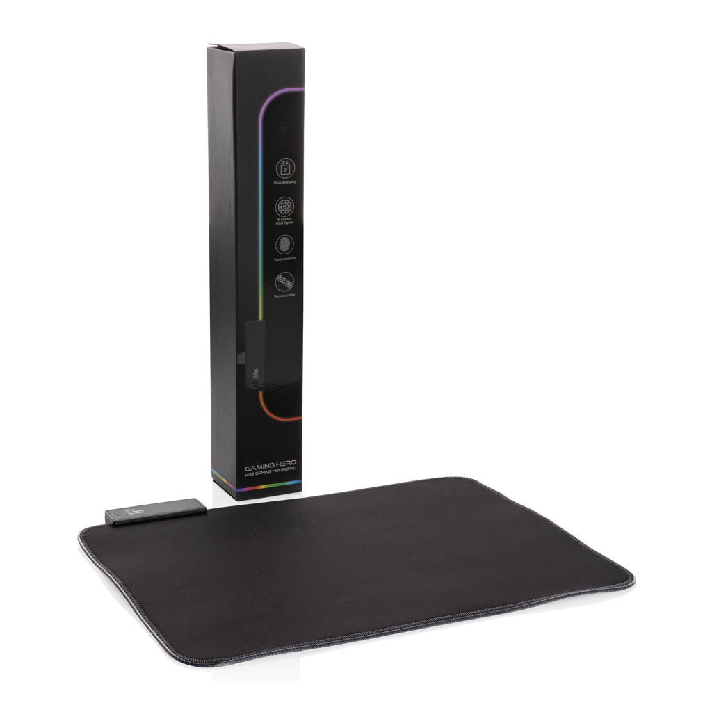 RGB gaming mousepad - Black