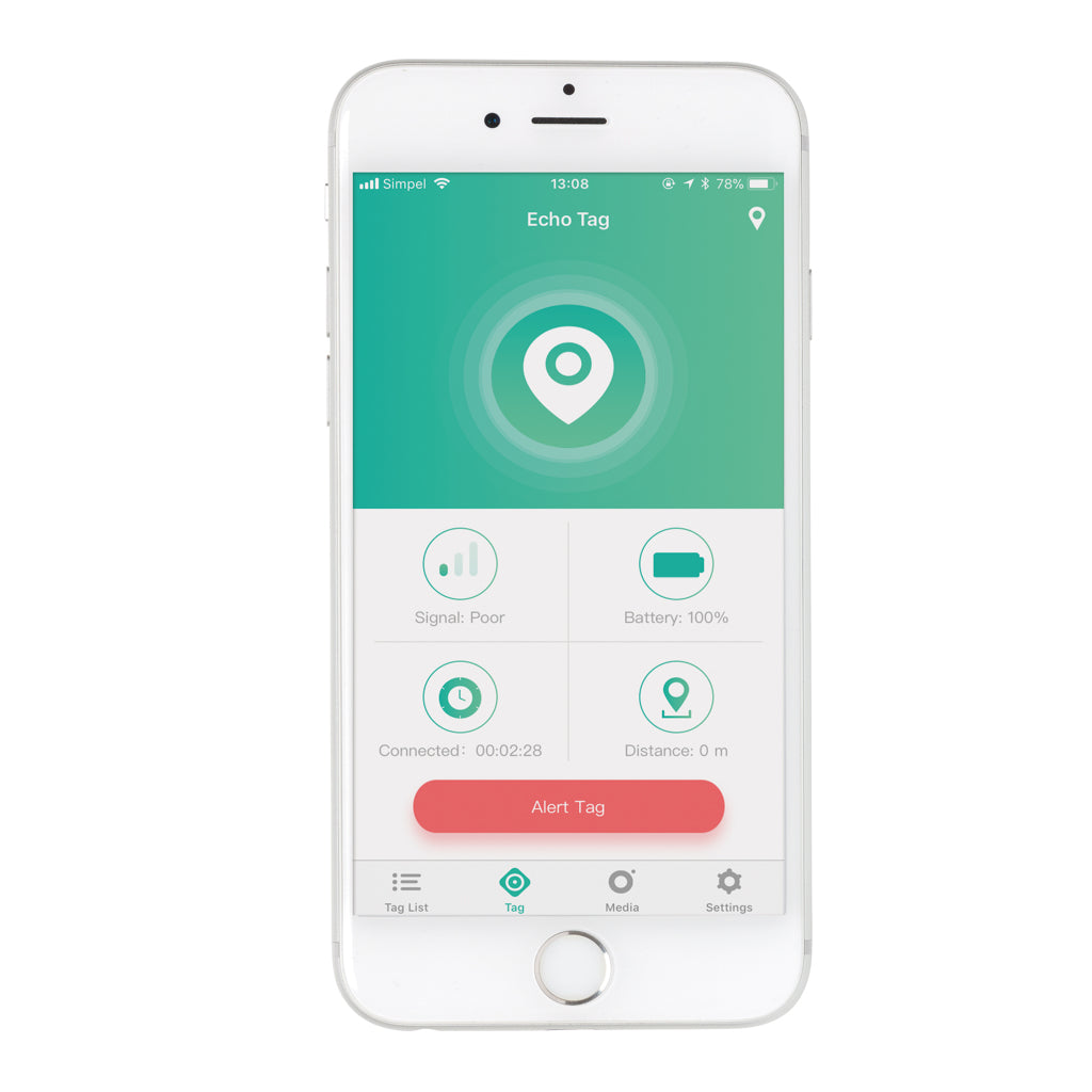 Square key finder 2.0 - White