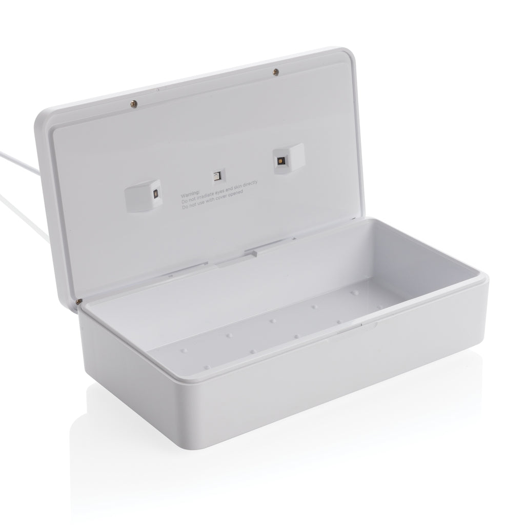 UV-C steriliser box - White