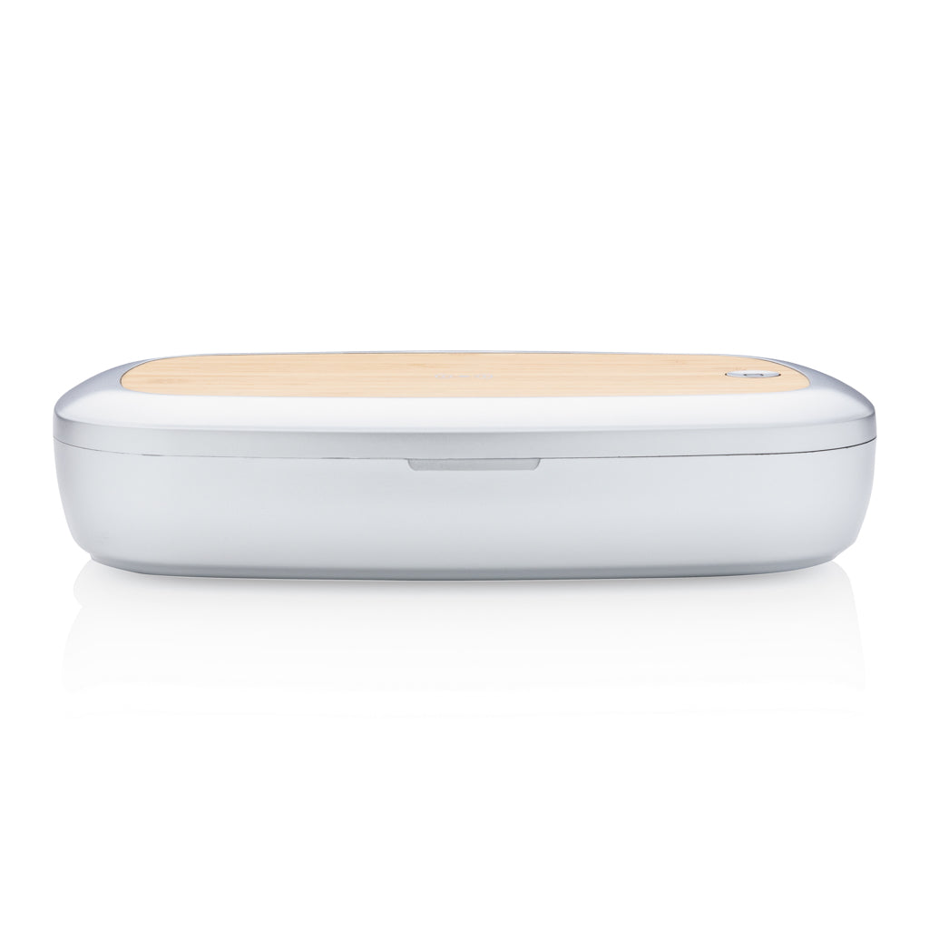Rena UV-C steriliser box with 5W wireless charger - Grey