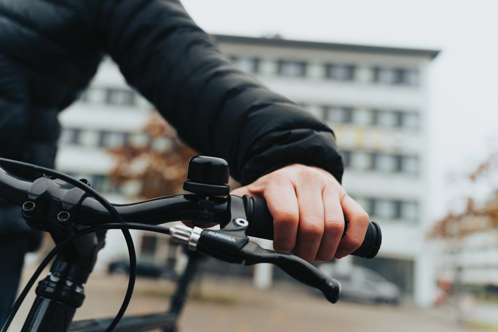 Bike finder Dual RCS bike bell with worldwide locating - Black