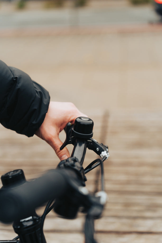 Bike finder Dual RCS bike bell with worldwide locating - Black
