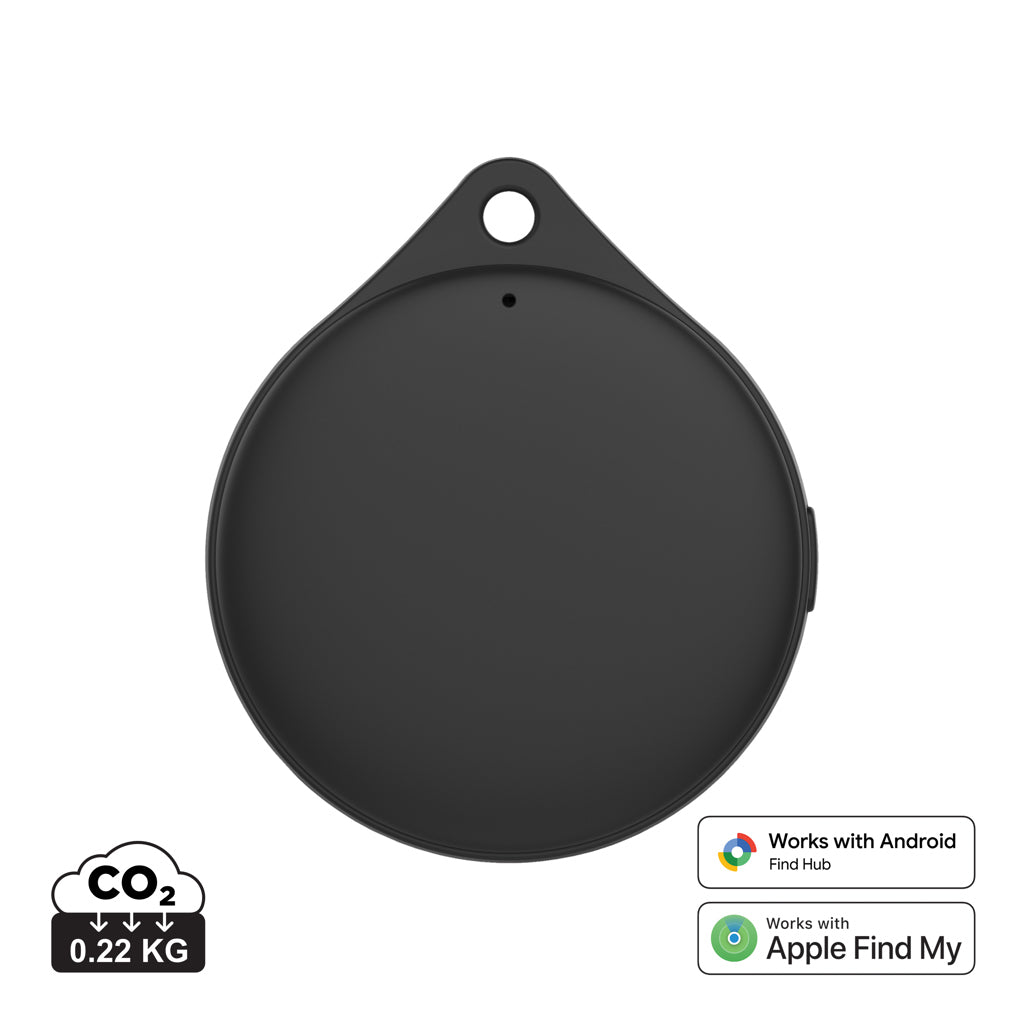 Findpop Dual RCS recycled plastic item finder IPX5 - Black