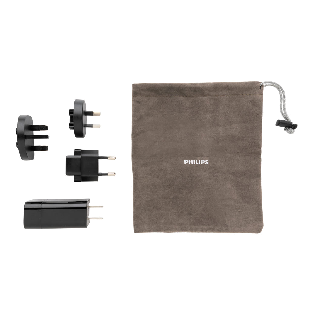 Philips ultra fast PD travel charger - Black
