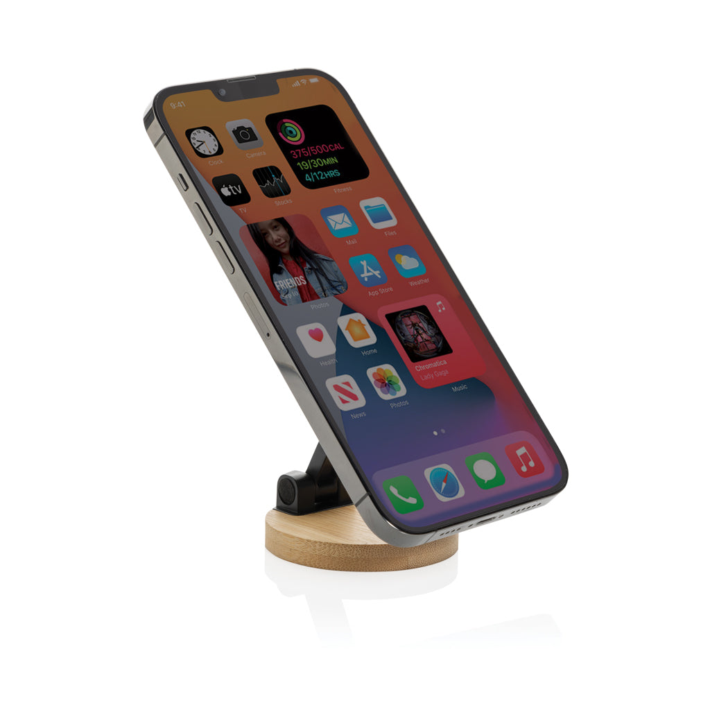 Magmount RCS recycled plastic and bamboo phone stand - Black