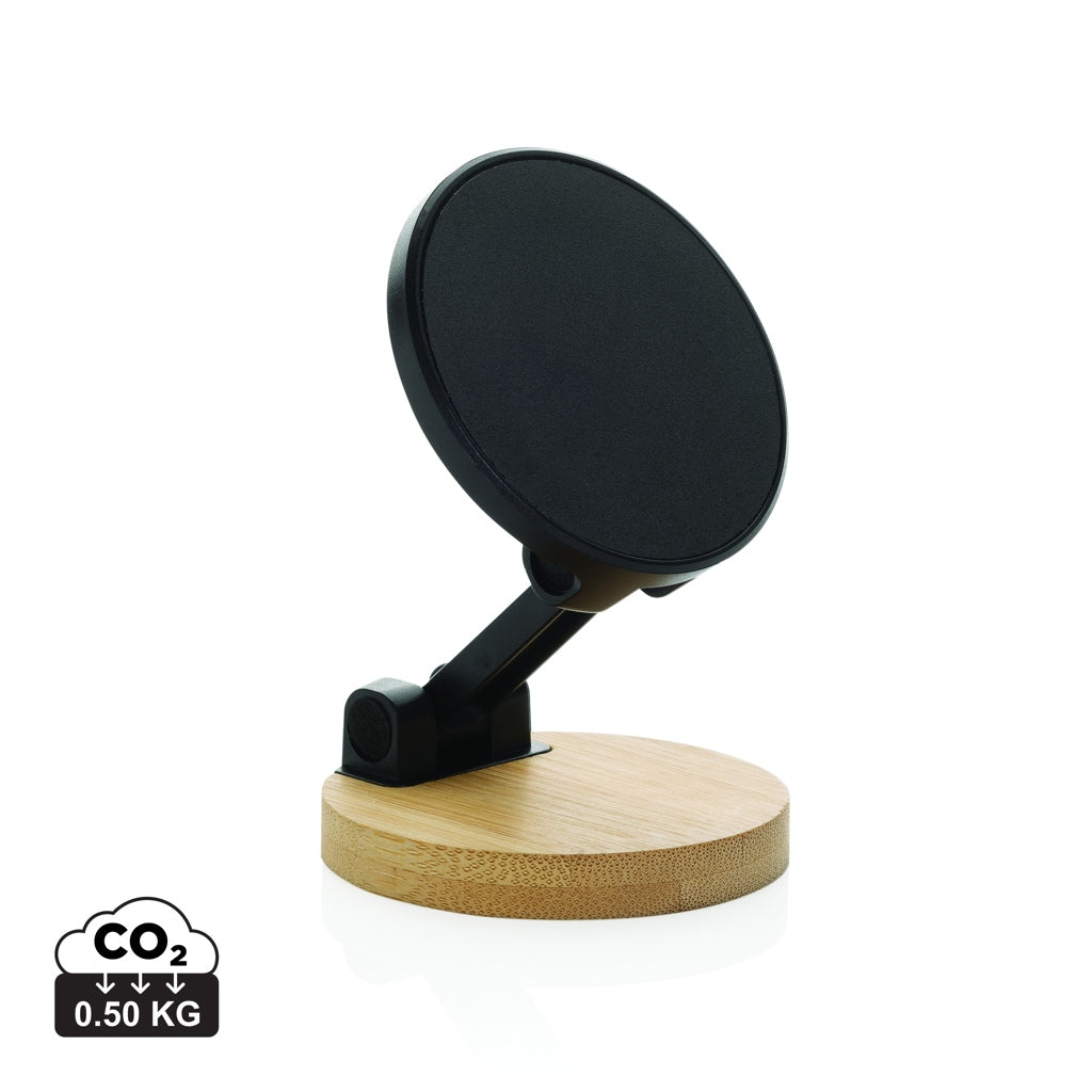 Magmount RCS recycled plastic and bamboo phone stand - Black