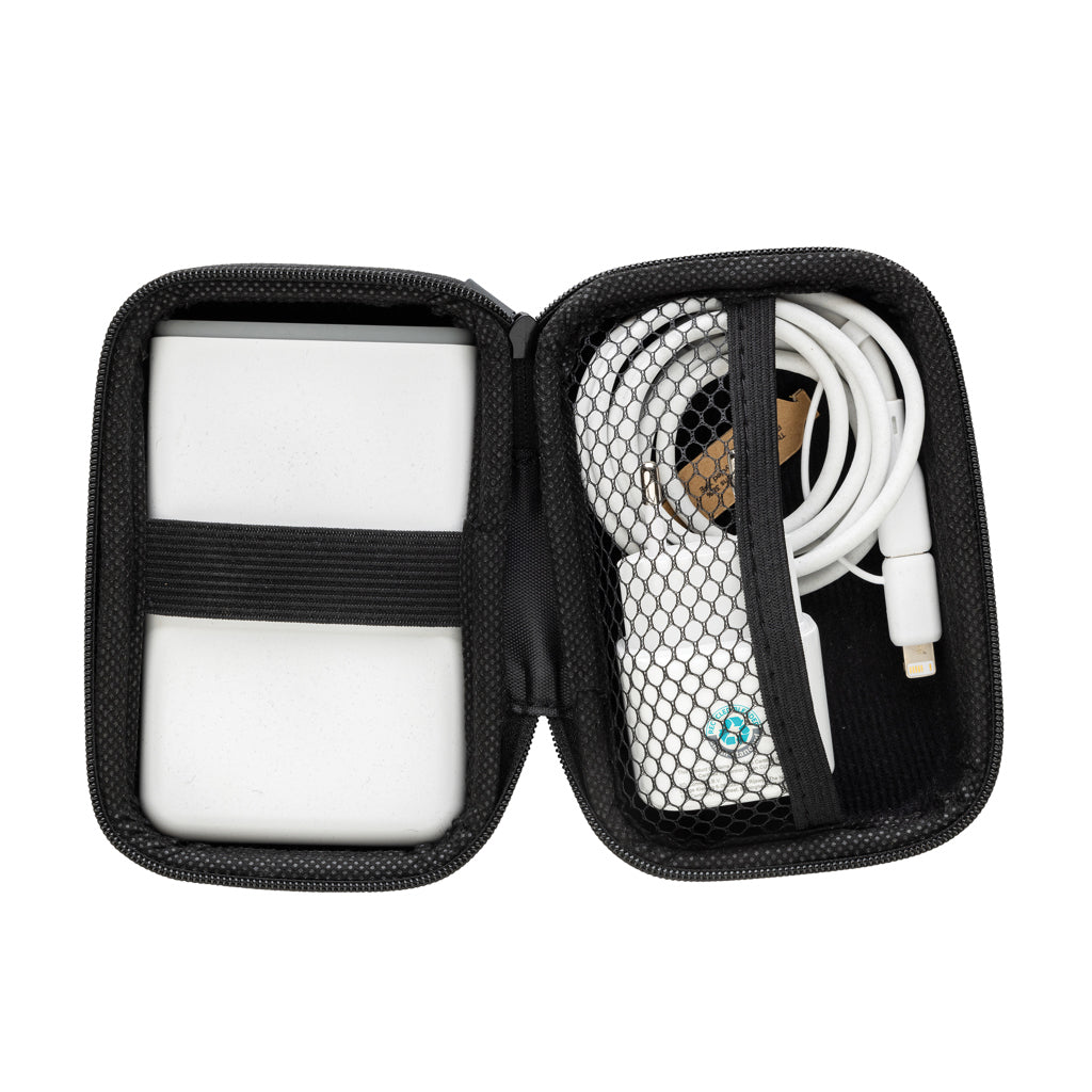 Surge RCS recyled PET 20W type C 3 pcs charging set - Black