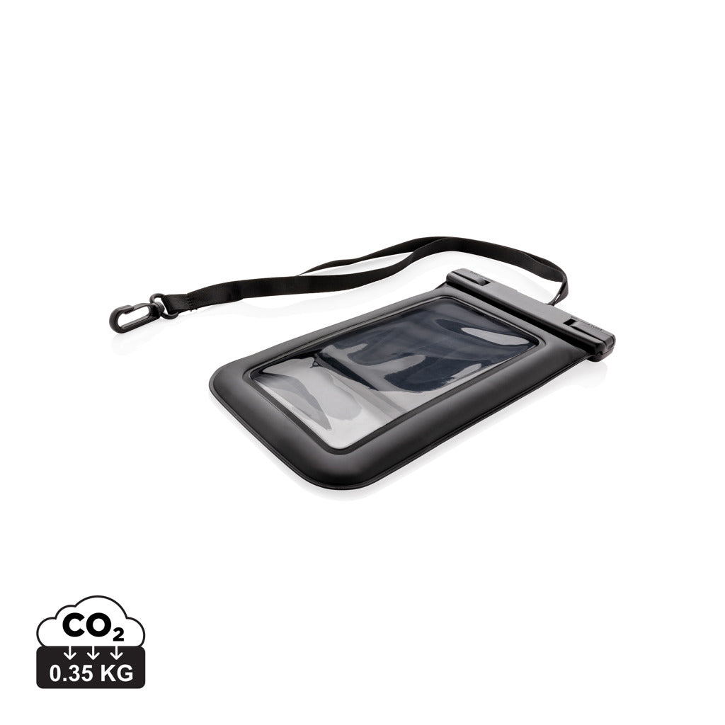 IPX8 Waterproof Floating Phone Pouch - Black