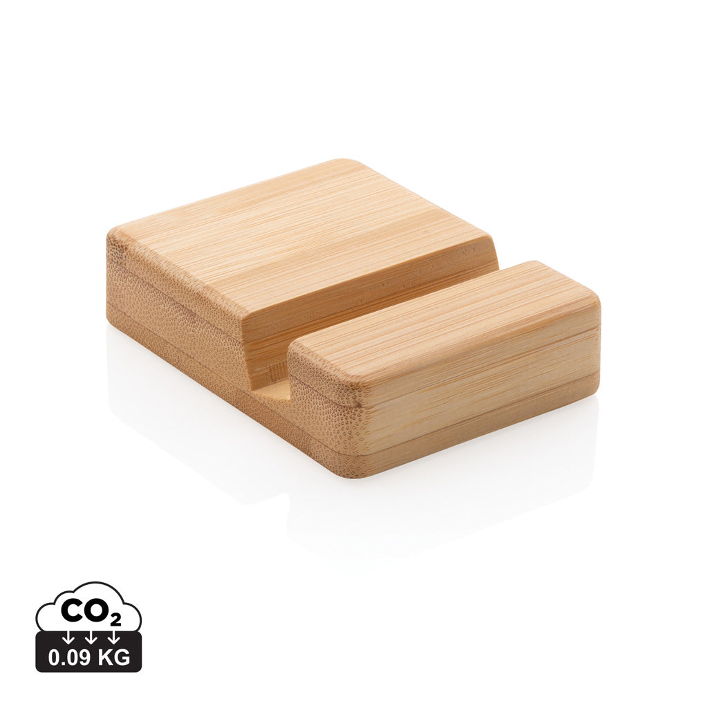 Bamboo phone stand - Brown
