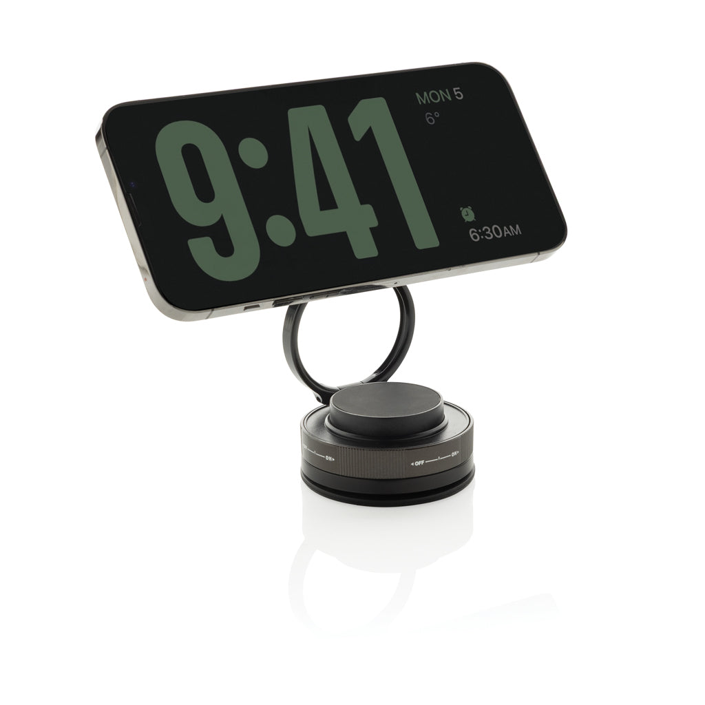 Terra 360 RCS recycled plastic universal phone holder - Black