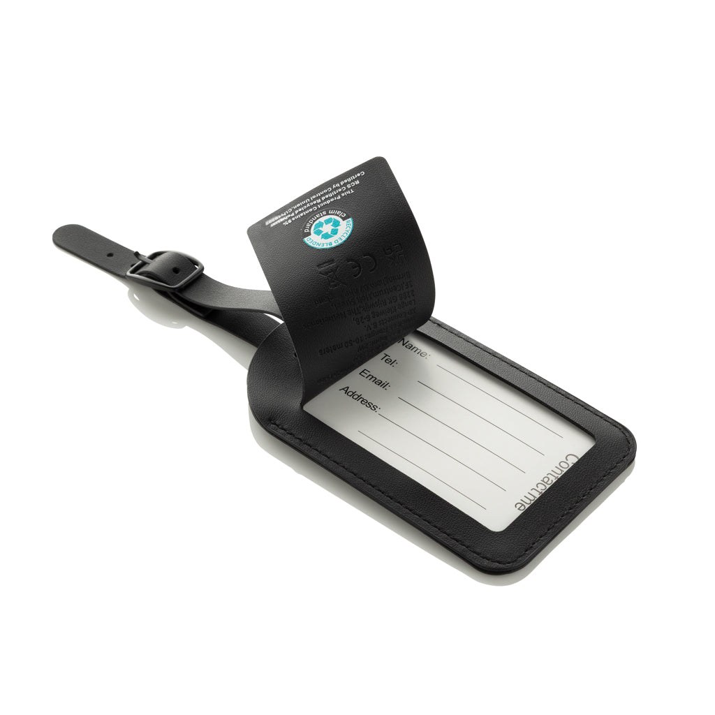 Globefind Dual RCS luggage tag with worldwide locating - Black