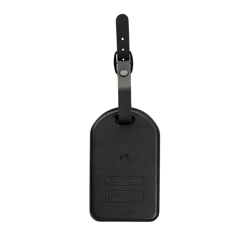 Globefind Dual RCS luggage tag with worldwide locating - Black