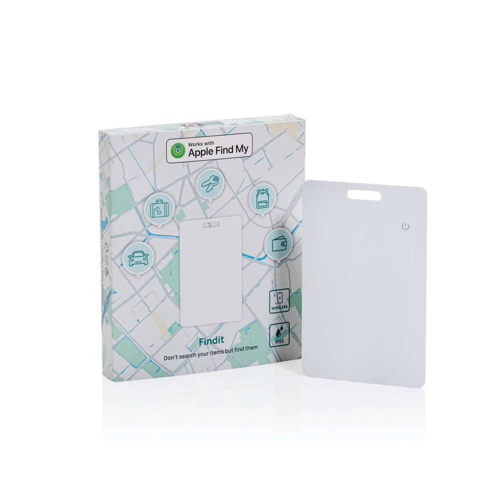 Findit RCS rplastic ultra-thin finder card rechargeable - White