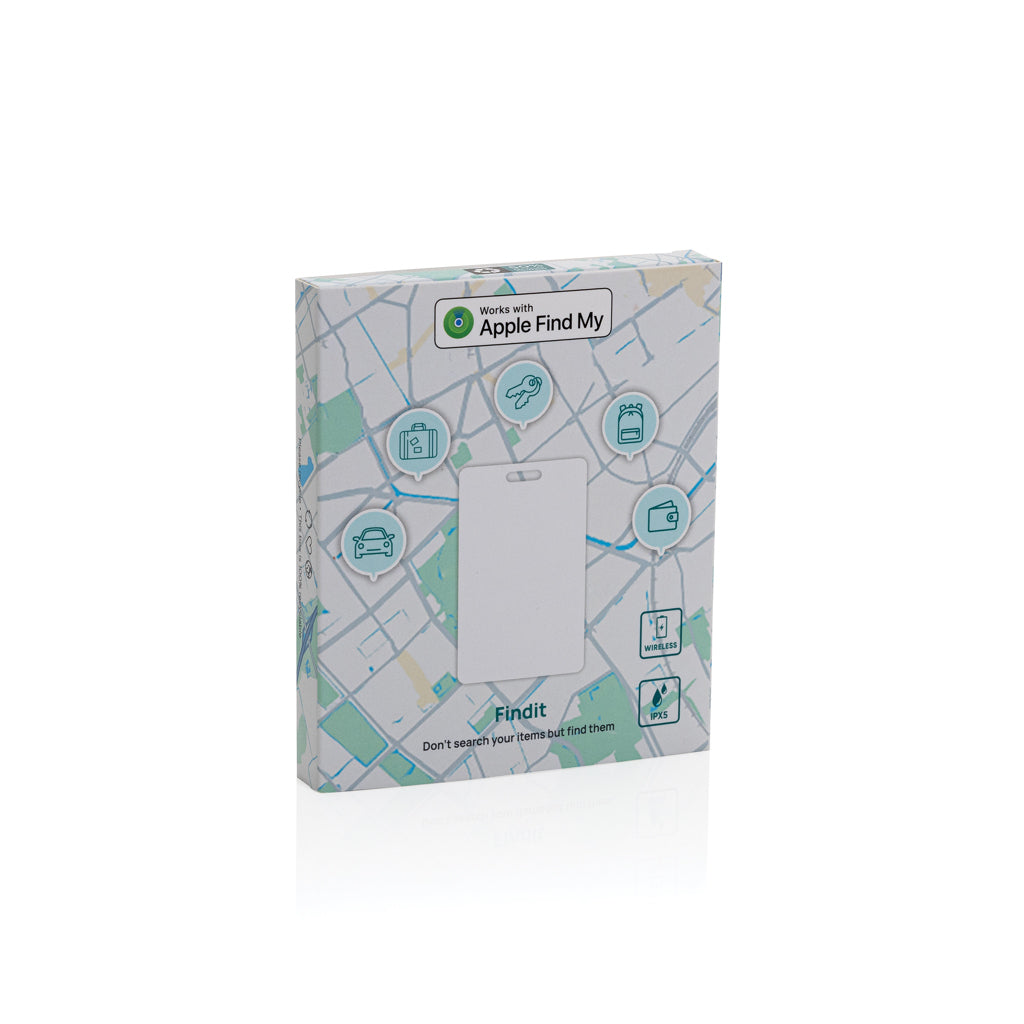 Findit RCS rplastic ultra-thin finder card rechargeable - White