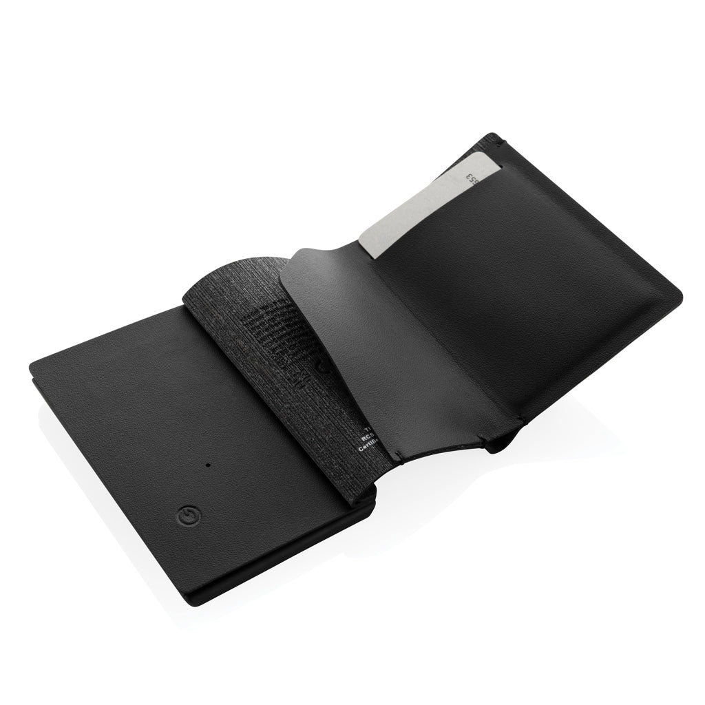 Seekcard RCS rpolyester card wallet with worldwide locating - Black