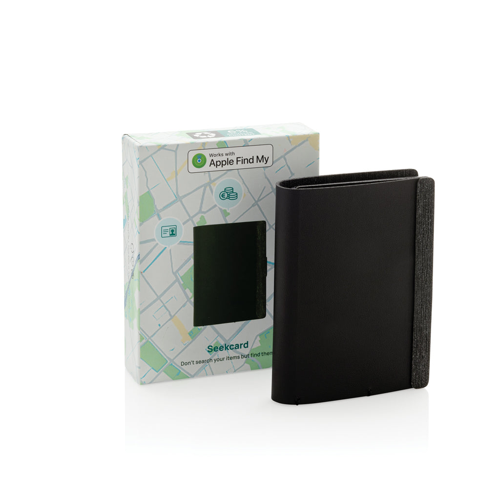 Seekcard RCS rpolyester card wallet with worldwide locating - Black