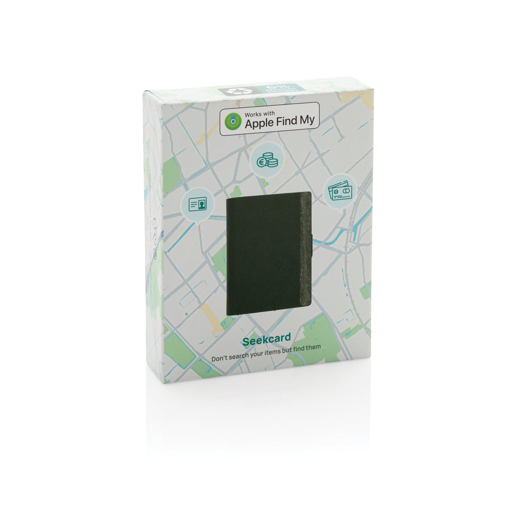 Seekcard RCS rpolyester card wallet with worldwide locating - Black
