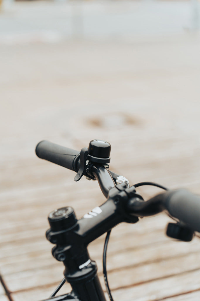 Pedalfinder bike bell with worldwide locating - Black