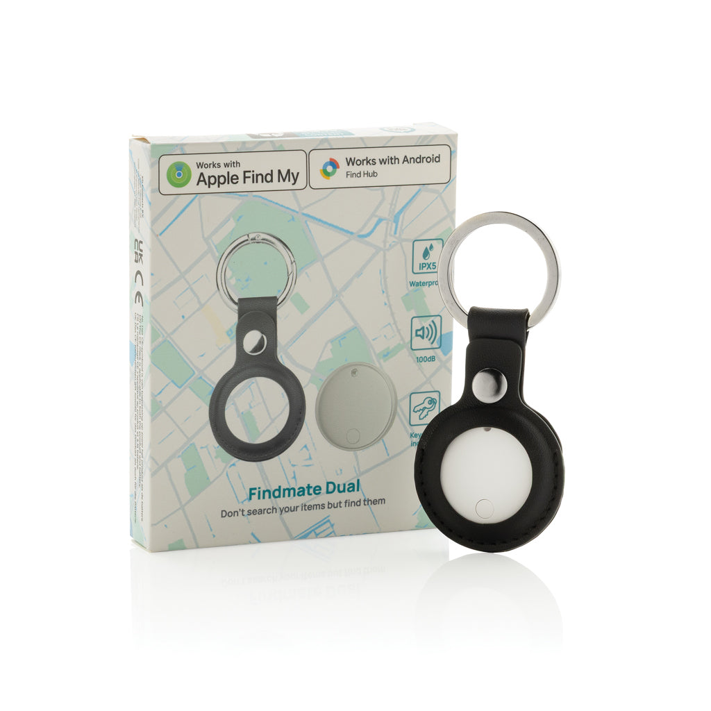 Findmate Dual RCS recycled plastic item finder IPX 5 - White