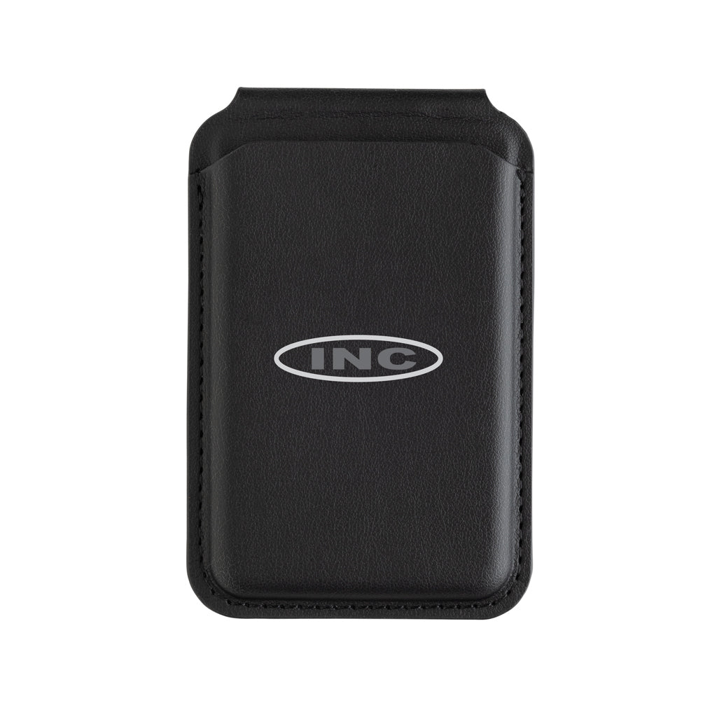 Magstand RCS recycled PU magnetic phone wallet with stand - Black